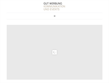 Tablet Screenshot of gut-werbung.ch